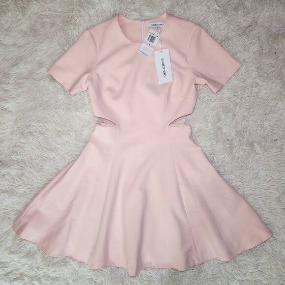 Elizabeth and James Leonie Cutout Ponte Mini Dress - Picture 4 of 14